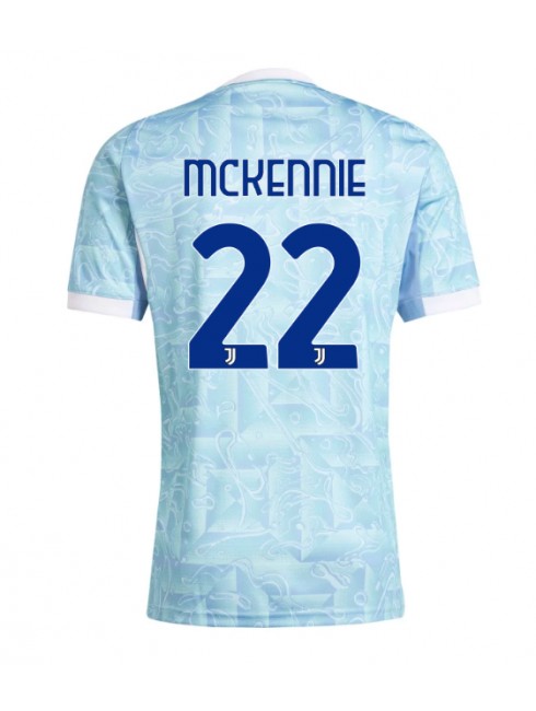 Juventus Weston McKennie #22 Auswärtstrikot 2025-26 Kurzarm Juventus Weston McKennie #22 Auswärtstrikot 2025-26 Kurzarm